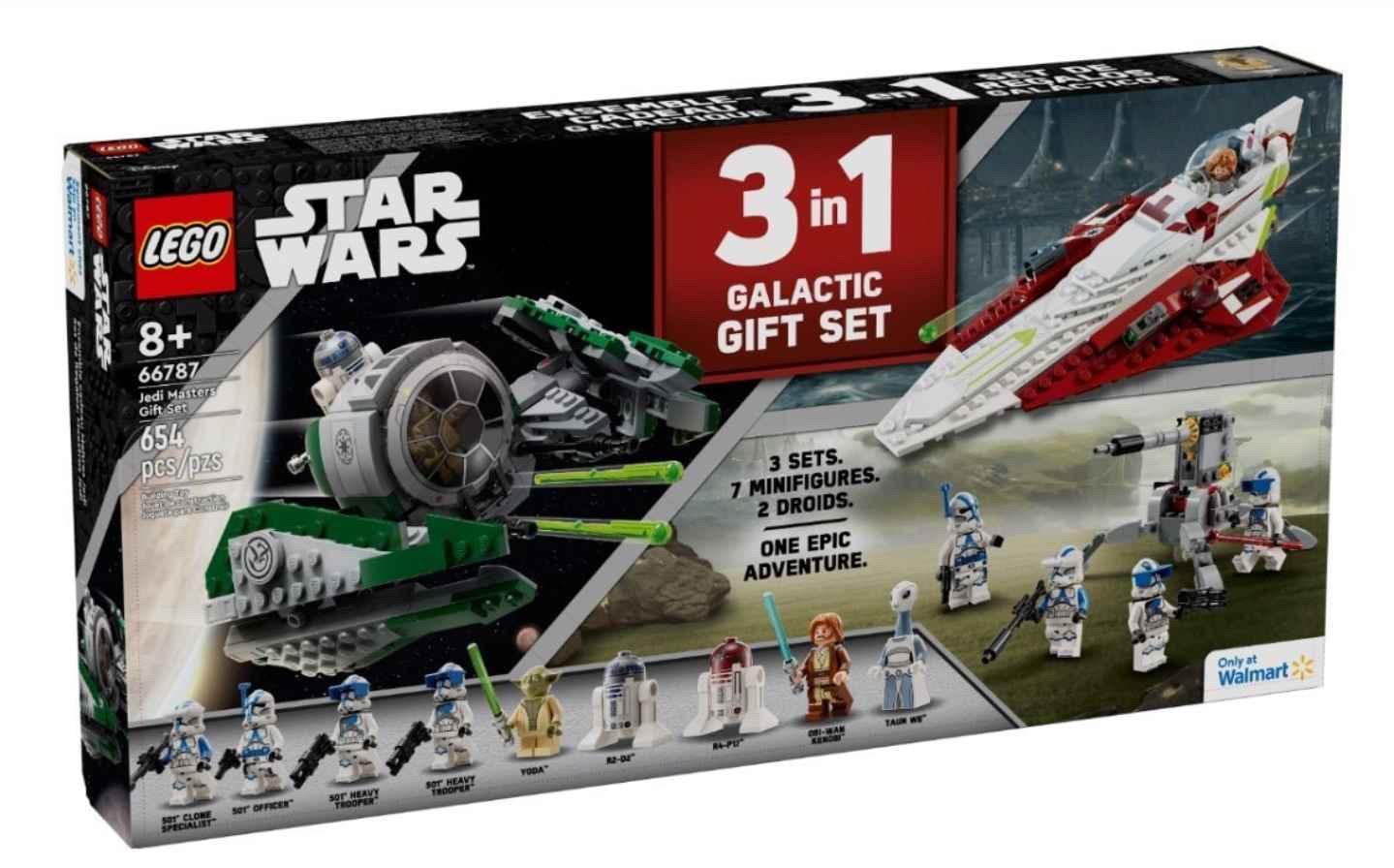 Star Wars outlet 3/1 Walmart exclusive Glactic adventures pack