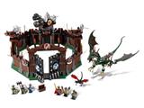 LEGO 7021 Viking Double Catapault vs. the Armored Ofnir Dragon