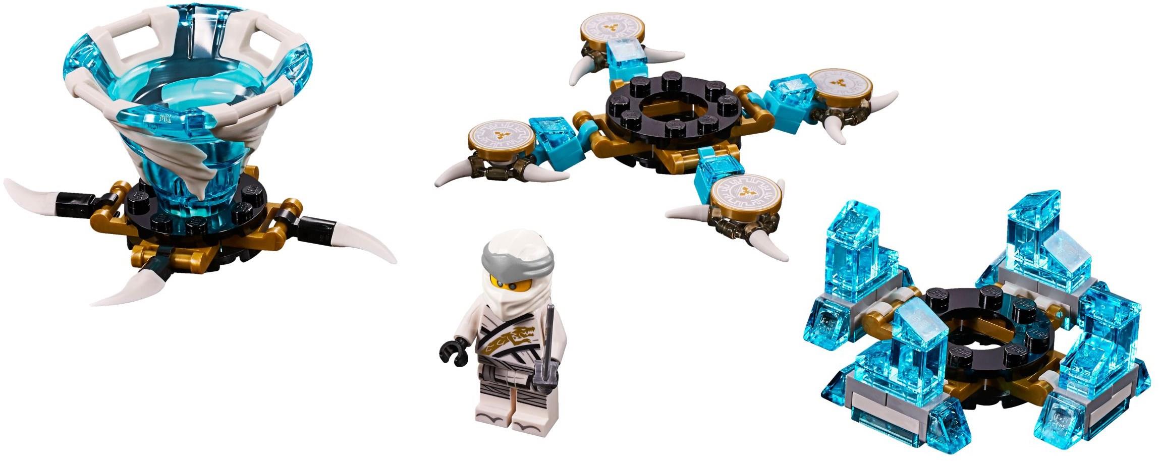 Lego Ninjago - Figurine Zane - njo494 - Complet - Lego
