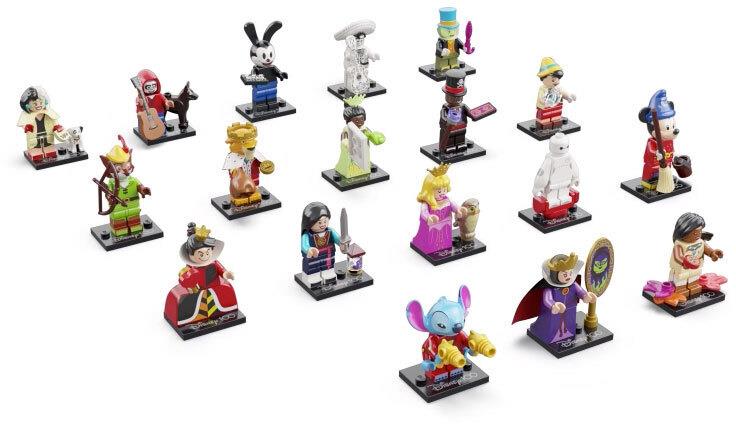 LEGO 71038 Disney 100 Collectible Minifigures : précommandes