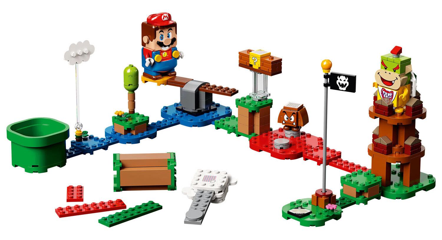 Hand-crank a level of Super Mario Bros. on Lego's new 2,646-piece