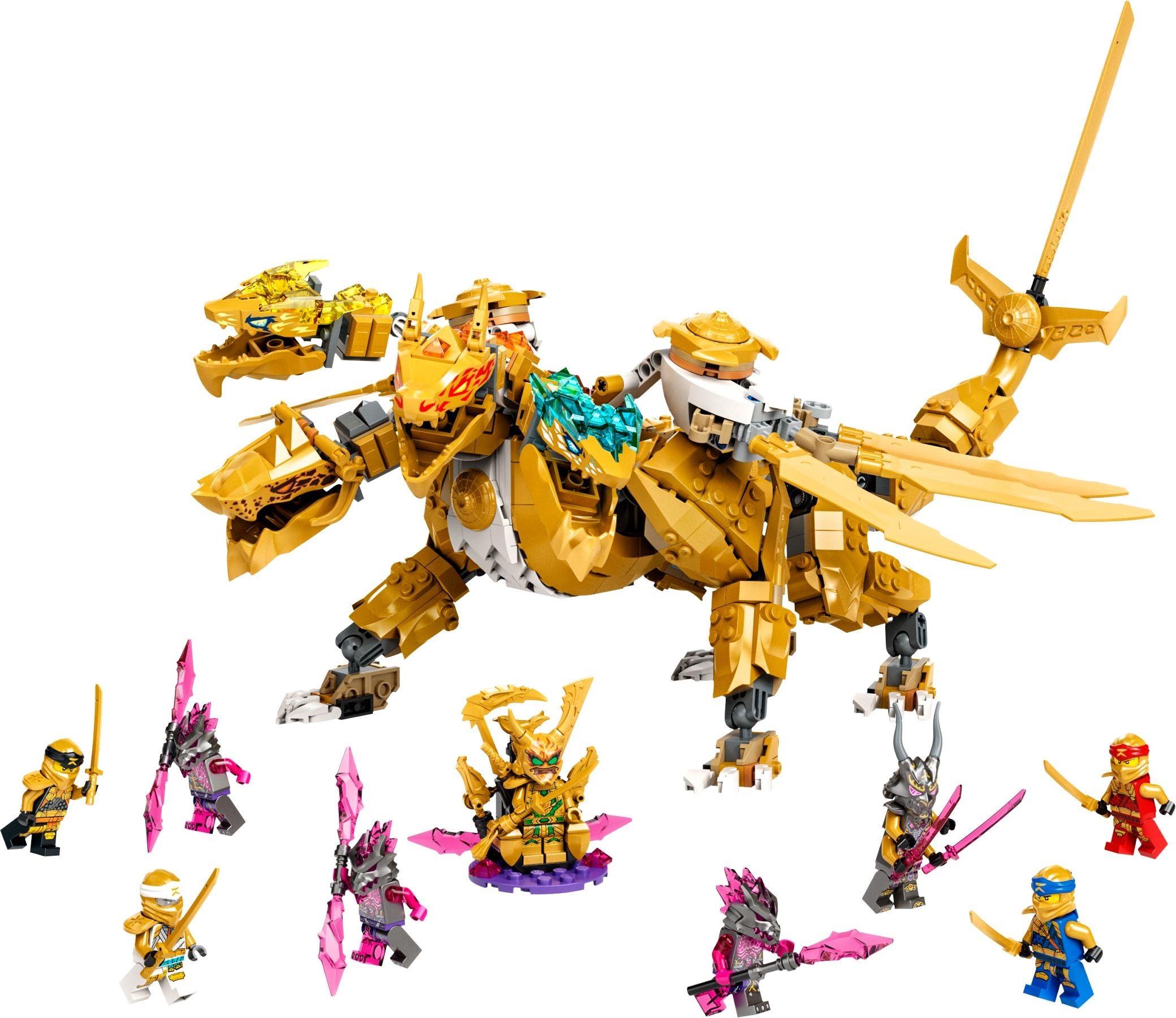 Lego 71774 Ninjago Crystalized Lloyds Golden Ultra Dragon Brickeconomy