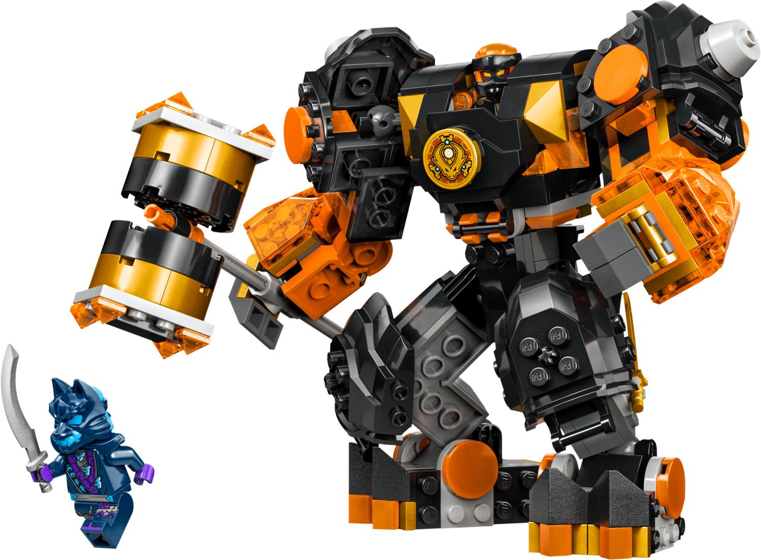 LEGO 71806 Ninjago Dragons Rising Season 2 Cole's Elemental Battle Mech