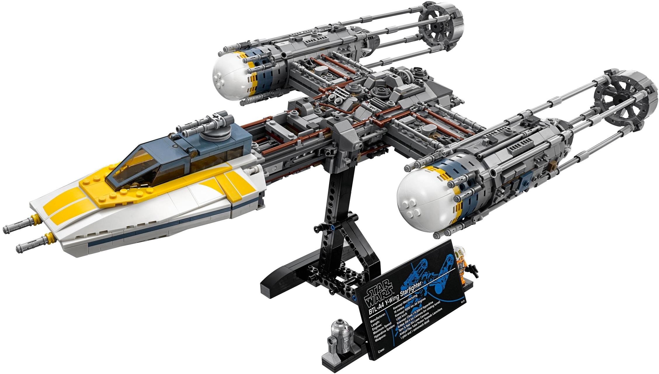 Lego Star Wars Y-wing popular Starfighter 75172