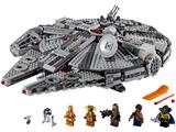 LEGO Star Wars Faucon Millenium (#75105) Tout neuf, officiellement retiré