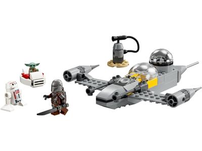 LEGO 75410 Star Wars The Mandalorian Mando and Grogu's N-1 Starfighter ...