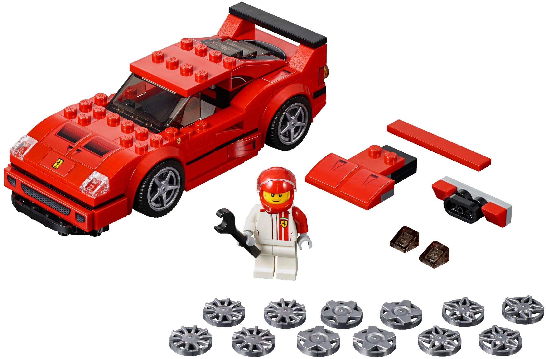 Lego's New Ferrari F40 Kit Is the Ferrari F40 of Lego Kits