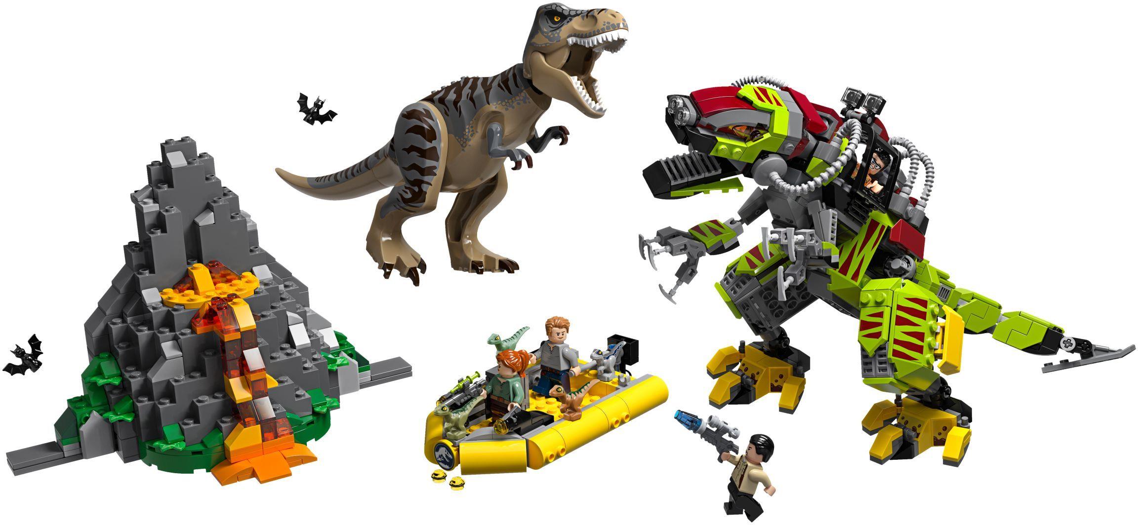 75938 World Legend of Isla Nublar T. Rex vs Dino-Mech Battle |