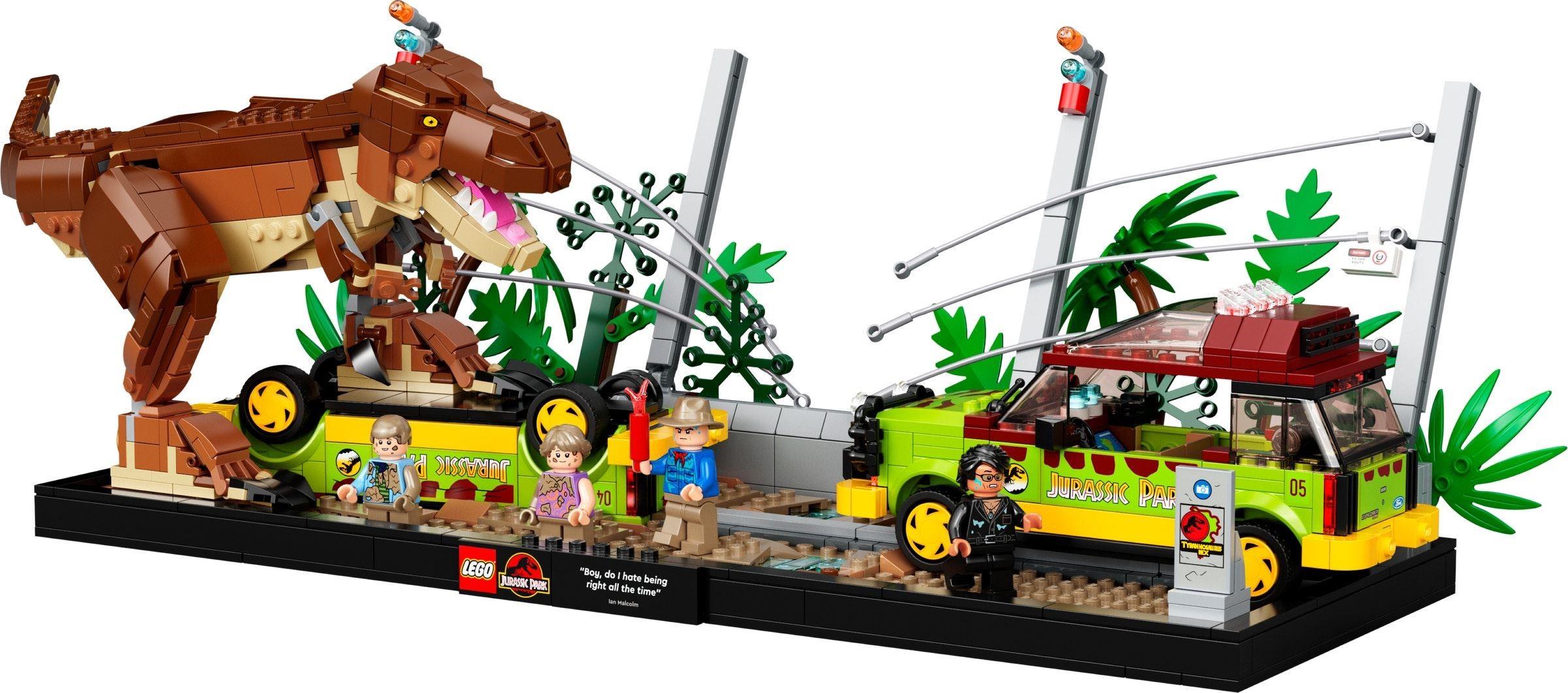 LEGO 76956 Jurassic World Jurassic Park T. rex Breakout BrickEconomy