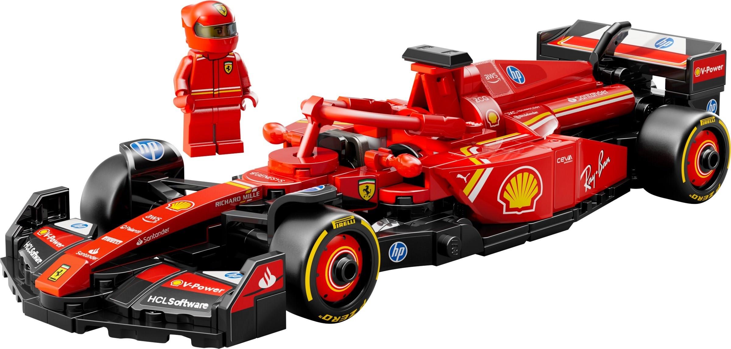 LEGO 77242 Speed Champions Formula 1 Ferrari SF-24 F1 Race Car ...