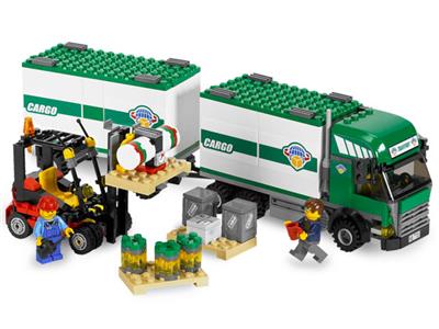 LEGO 7733 City Cargo Truck & Forklift BrickEconomy