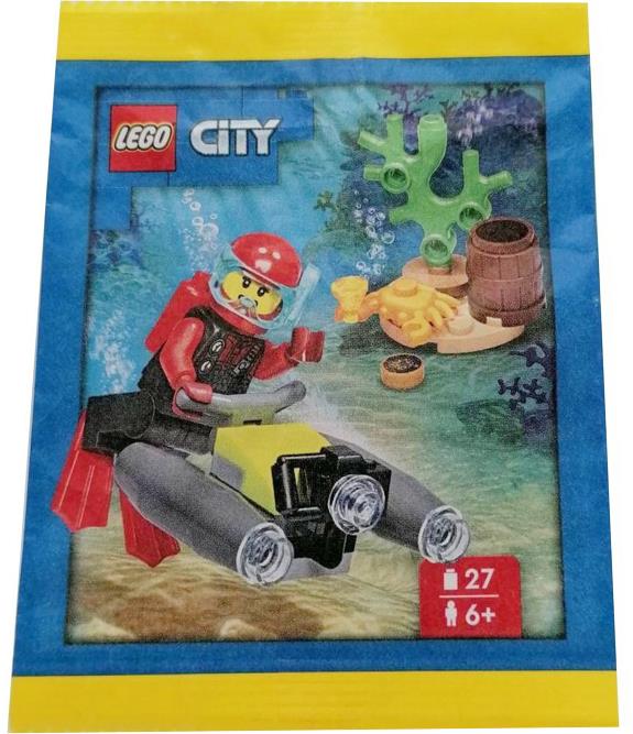 LEGO 952311 City Diver with Underwater Scooter BrickEconomy